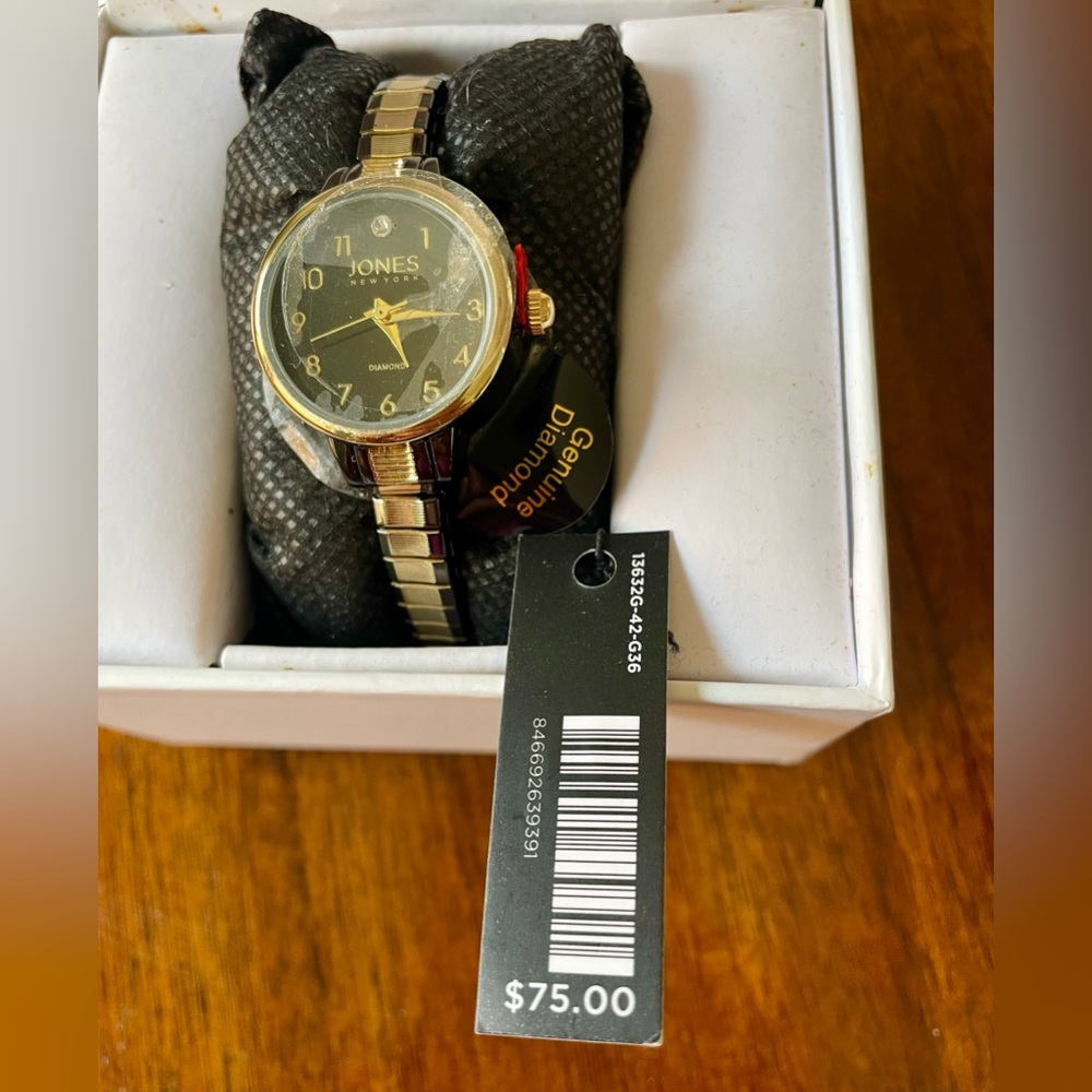 Jones New York Watch, Stretch Band, NIB - Picture 3 of 6